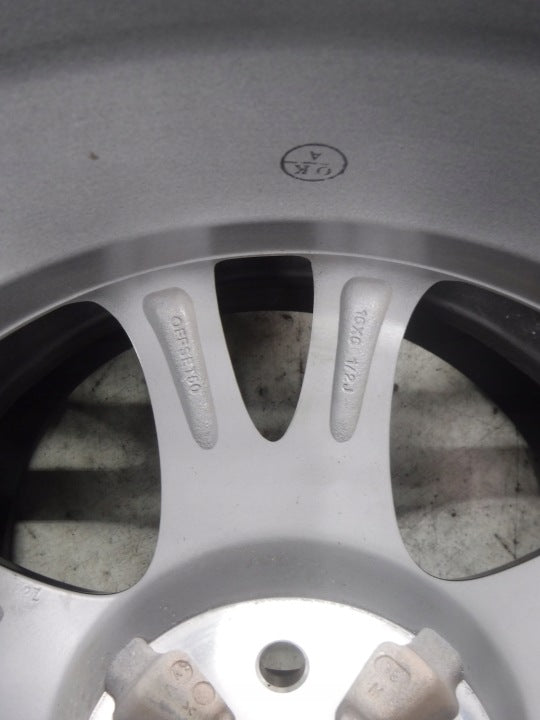 1x Alufelge 16 Zoll 6.5" 4x100 50ET Glanz Graphit 9965786560 Mazda Rim Wheel FEL9117743397ec