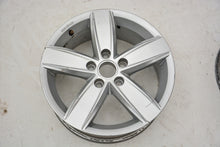 Load image into Gallery viewer, 1x Alufelge 16 Zoll 6.5&quot; 5x112 48ET Glanz Silber 5TA071496 Vw Rim Wheel