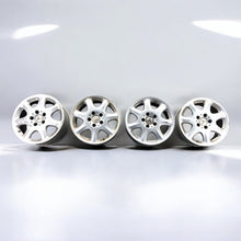 Load image into Gallery viewer, 4x Alufelge 16 Zoll 7.5&quot; 5x112 46ET Glanz Mercedes-Benz Clk C208 Rim Wheel