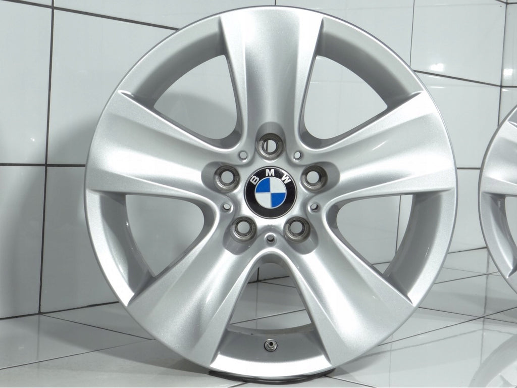 4x Alufelge 17 Zoll 8.0" 5x120 30ET Glanz Silber 6790172 BMW Rim Wheel FEL2606059956ar