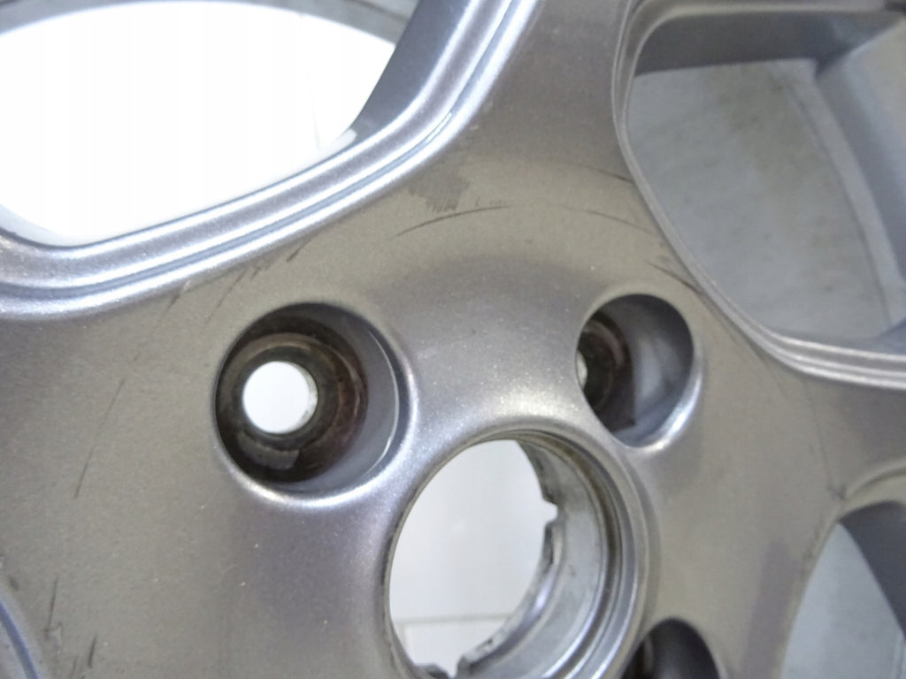 1x Alufelge 17 Zoll 7.5" 4x108 42 5ET Glanz Silber K1BJ-A1A Ford Fiesta