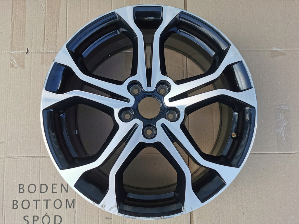 1x Alufelge 18 Zoll 7.5" 5x114.3 55ET Glanz Schwarz 403006981R Renault Clio Iv FEL2830095134th