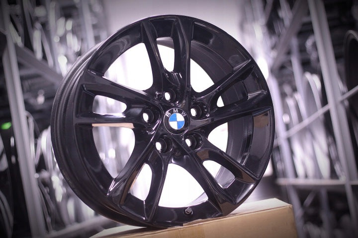 4x Alufelge 16 Zoll 7.0" 5x112 47ET Glanz Silber 6855083 BMW F44 F45 1 F40 F46 FEL4950015042by