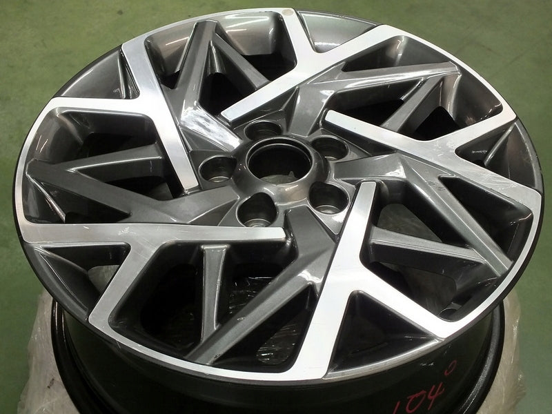 1x Alufelge 18 Zoll 7.5" 5x114.3 50ET Glanz Graphit 52910-CM300 Hyundai Mg