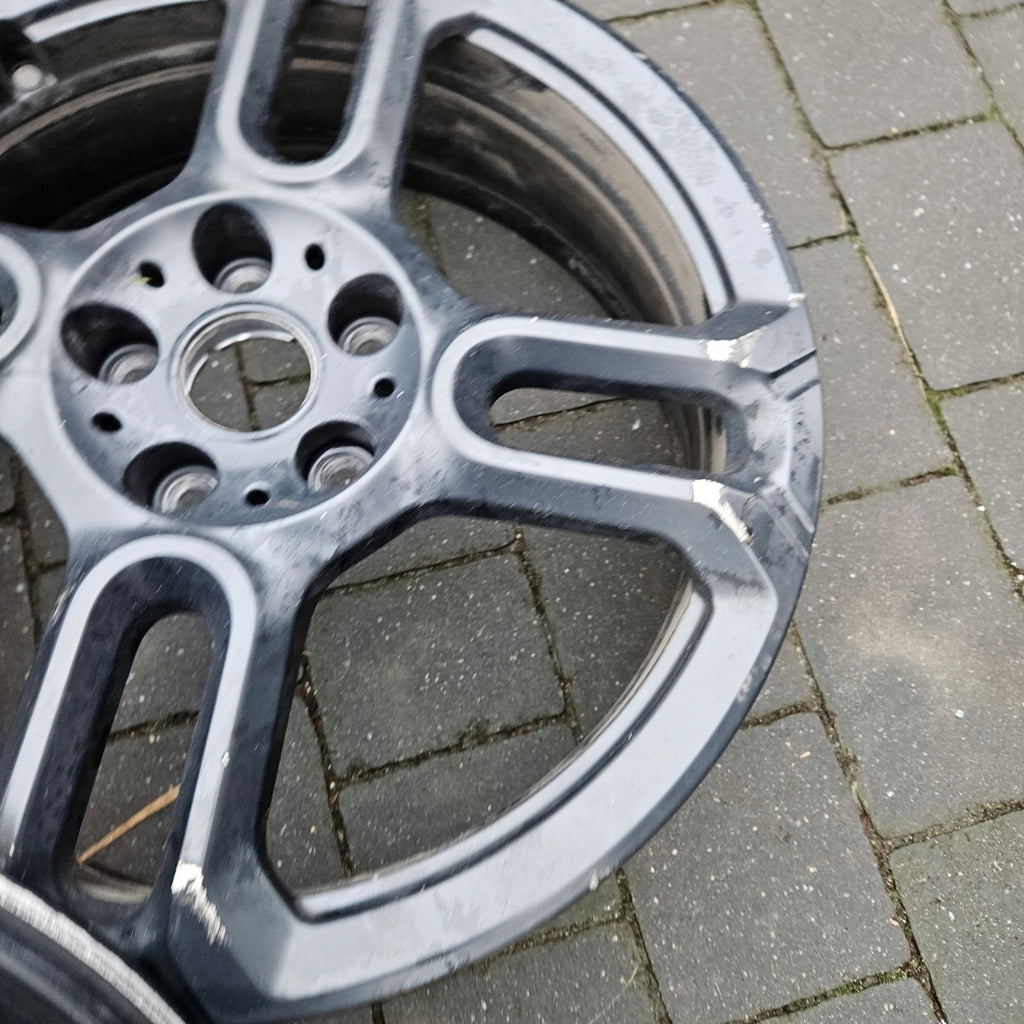 1x Alufelge 17 Zoll 7.5" 5x112 54ET Glanz Grau 885756 Mini F56 Rim Wheel FEL3183325406vj