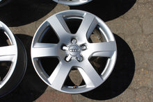 Laden Sie das Bild in den Galerie-Viewer, 4x Alufelge 17 Zoll 8.0" 5x112 39ET Glanz Silber 4G0601025BK Audi A6 C7 FEL5147205068ia