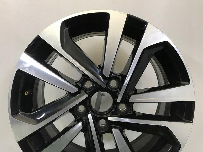 1x Alufelge 16 Zoll 6.5" 5x112 46ET Glanz Schwarz 5G0601025 VW Rim Wheel FEL7748442350nc