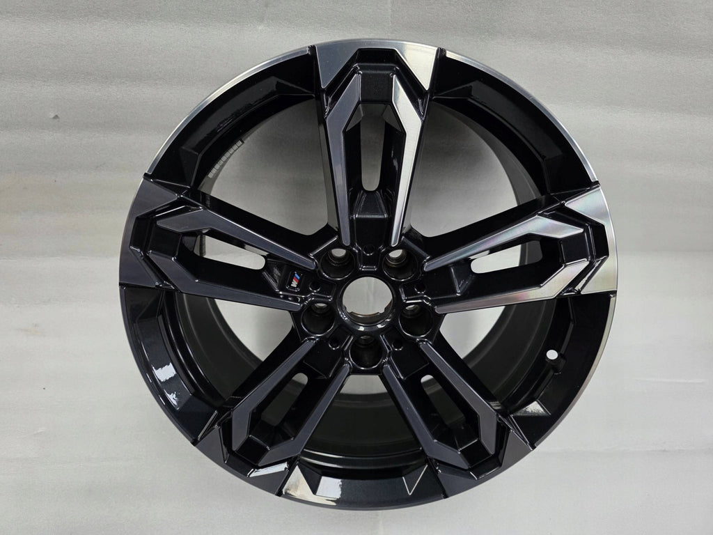 1x Alufelge 19 Zoll 46ET Glanz Schwarz 6898051 BMW X1 Rim Wheel FEL7882881816xs