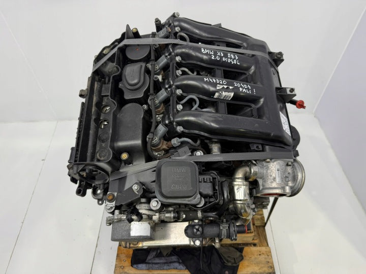 Motor BMW X3 E83 M47D20 204D4 2.0 150PS 110kW 170TKm 2003 Diesel Engine Komplett MOT1254870706nu