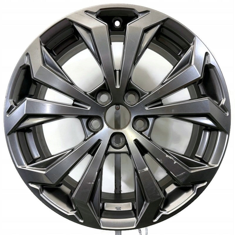 1x Alufelge 18 Zoll 7.0" 5x114.3 35ET Glanz Grau Toyota Rav Rim Wheel FEL1353267574co
