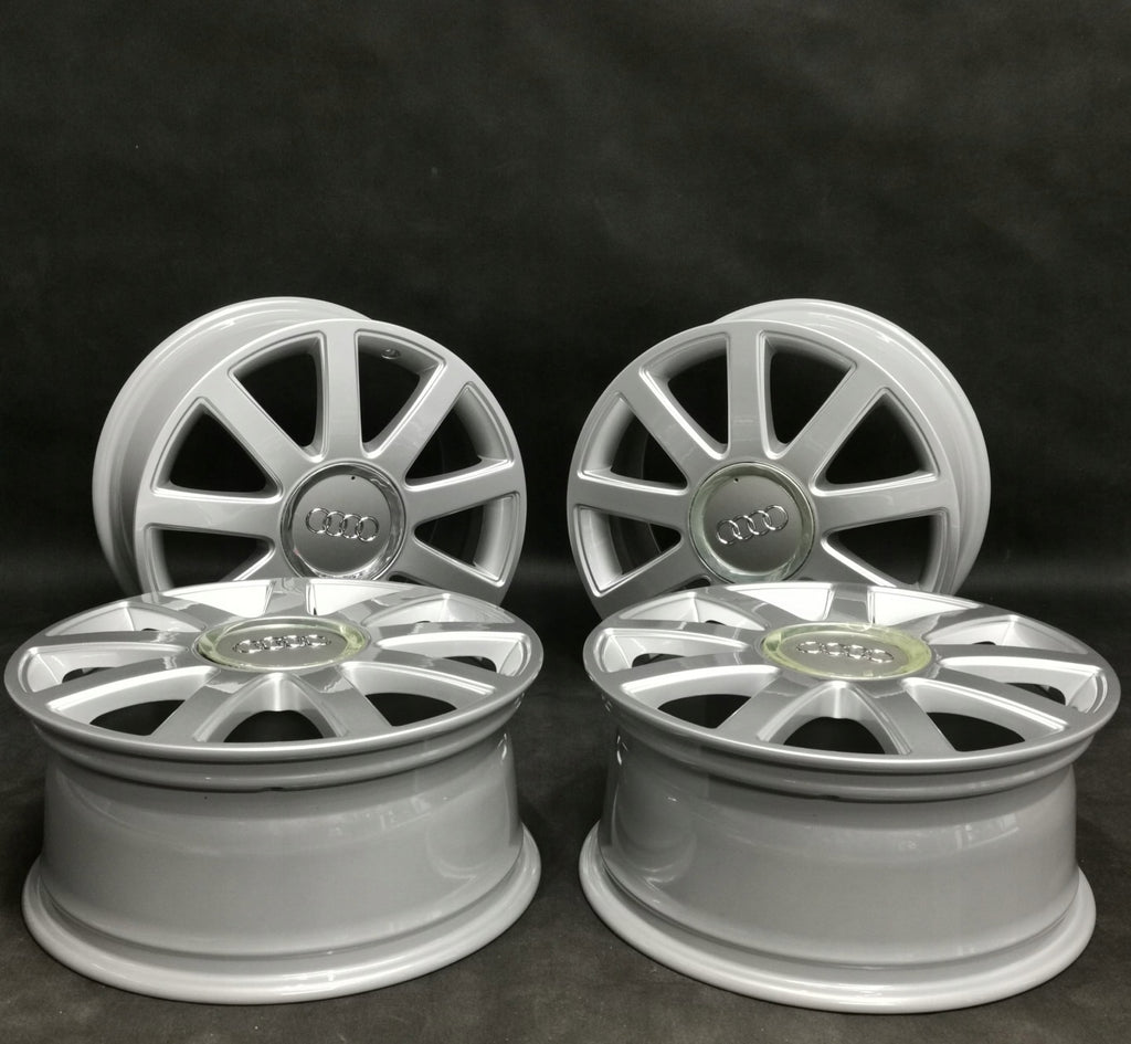 4x Alufelge 17 Zoll 7.5" 5x112 43ET Glanz Silber 8E0601025AC Audi A4 A3 FEL4543094682es
