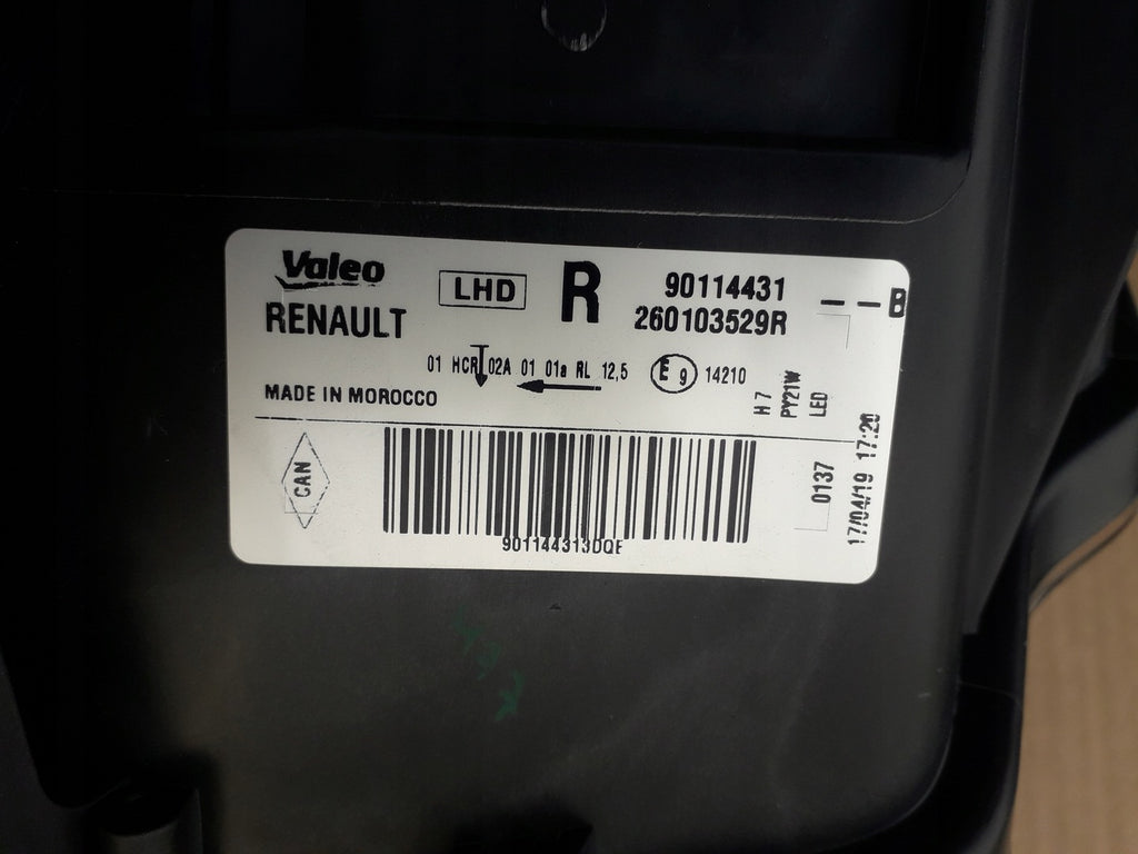 Frontscheinwerfer Dacia Sandero II Logan 90114431 Ein Stück (Rechts oder Links)