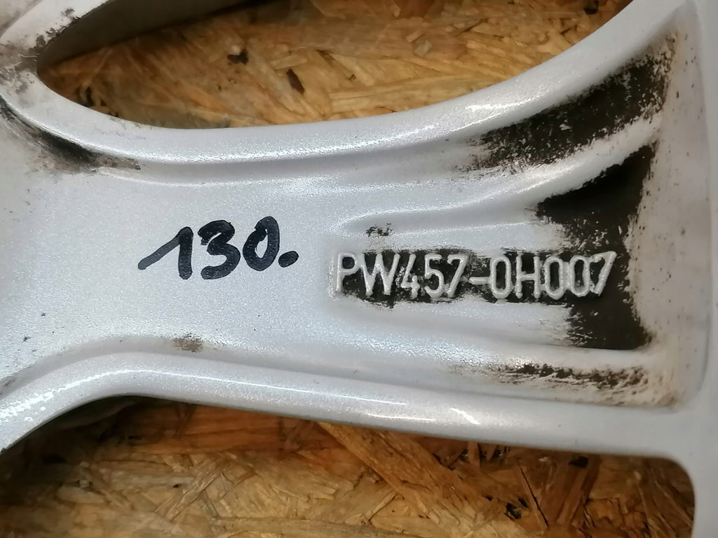 1x Alufelge 15 Zoll 4.5" 4x100 35ET PW457-0H007 Toyota Aygo Rim Wheel FEL5827050455ws