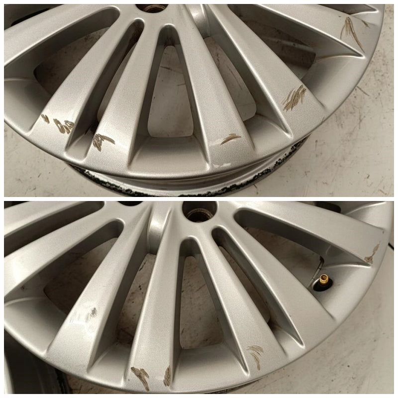 4x Alufelge 16 Zoll 6.0" 4x100 40ET Glanz Silber Opel Meriva A Corsa Rim Wheel FEL1802812064bv