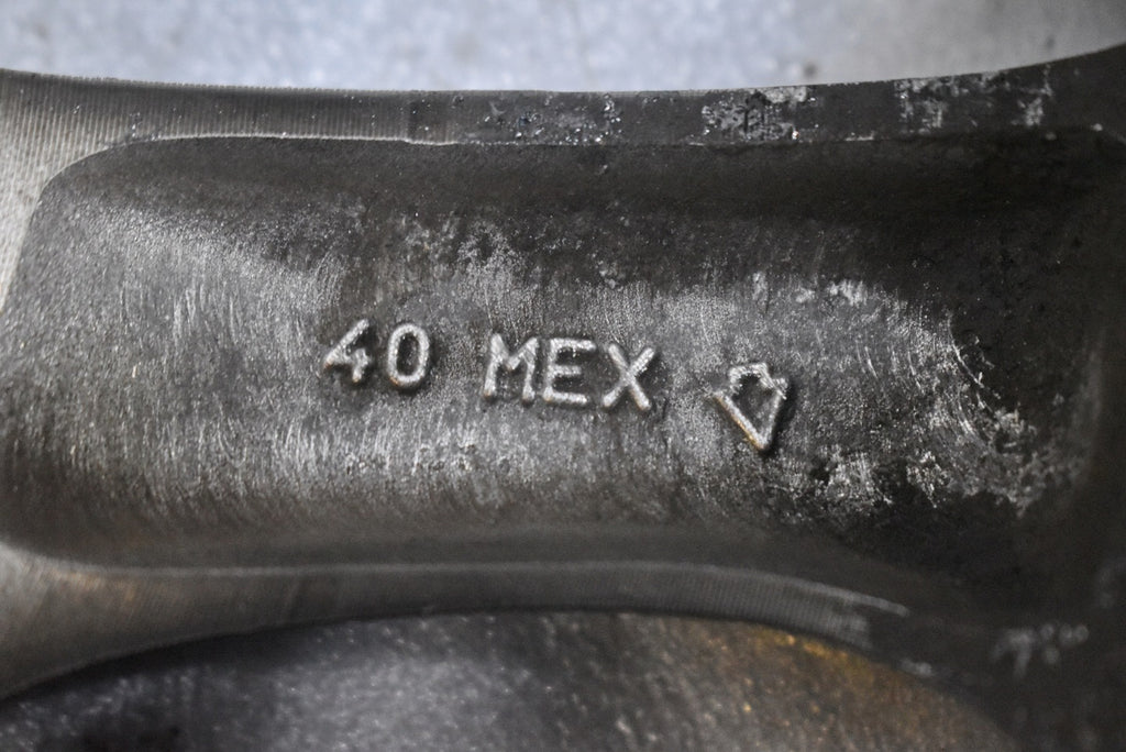 1x Alufelge 16 Zoll 5.5" 4x100 40ET 9965445560 Mazda Ii Rim Wheel