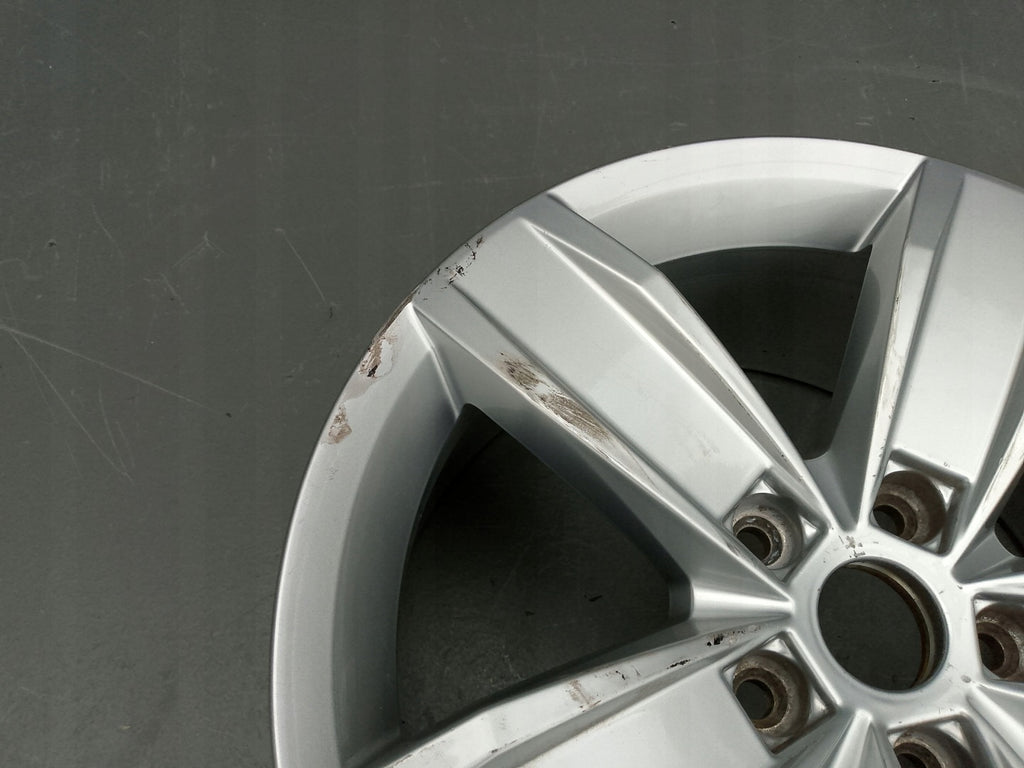 1x Alufelge 17 Zoll 6.5" 5x112 38ET Glanz Silber 5NA071497 VW Tiguan Rim Wheel FEL1804912110jw