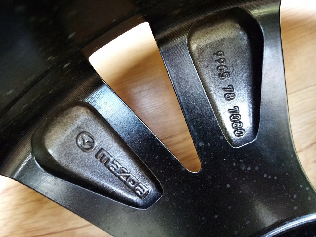 1x Alufelge 18 Zoll 7.0" 5x114.3 45ET Mazda Rim Wheel