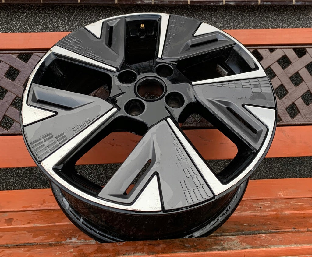 1x Alufelge 17 Zoll 7.0" 4x108 32ET Glanz Schwarz 9833892680 Opel Corsa F FEL3636658194ot