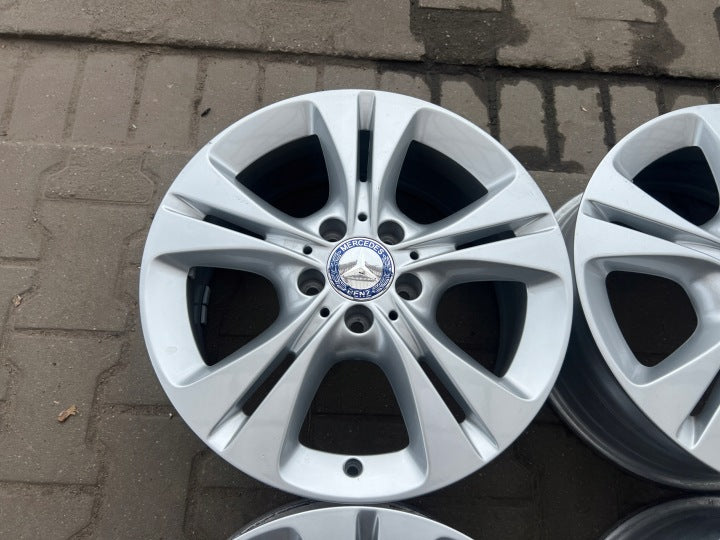 4x Alufelge 17 Zoll 7.0" 5x112 A2054014300 Mercedes-Benz W205 A205 Rim Wheel FEL5426937371yv