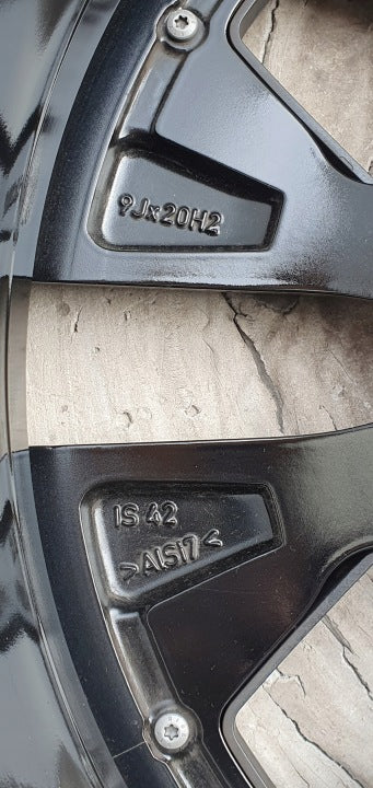 1x Alufelge 20 Zoll 9.0" 5x112 42ET Glanz Schwarz 5A6D2D3 BMW 4 G22 G23 I4 G26 FEL1857739897hh
