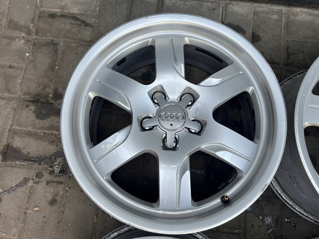 4x Alufelge 17 Zoll 7.5" 5x112 8T0601025BS Audi A5 A4 Rim Wheel FEL5392260401wq