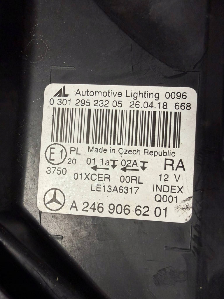 Frontscheinwerfer Mercedes-Benz A2469066201 LED Rechts Scheinwerfer Headlight SCH1561522628oe