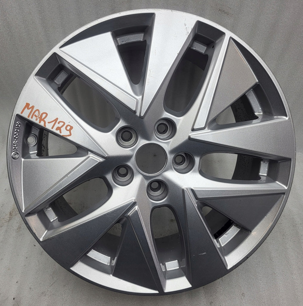 1x Alufelge 18 Zoll 7.5" 5x114.3 51ET Glanz Silber AL400ADE08 Hyundai Ioniq FEL1550704397wg