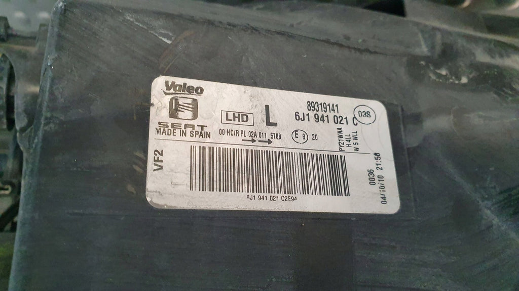 Frontscheinwerfer Seat Ibiza 6J0941021C Links Scheinwerfer Headlight