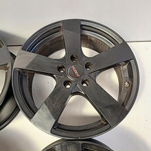 Laden Sie das Bild in den Galerie-Viewer, 4x Alufelge 17 Zoll 7.0" 5x112 48ET Glanz Schwarz Audi I Rim Wheel FEL7708140142wv