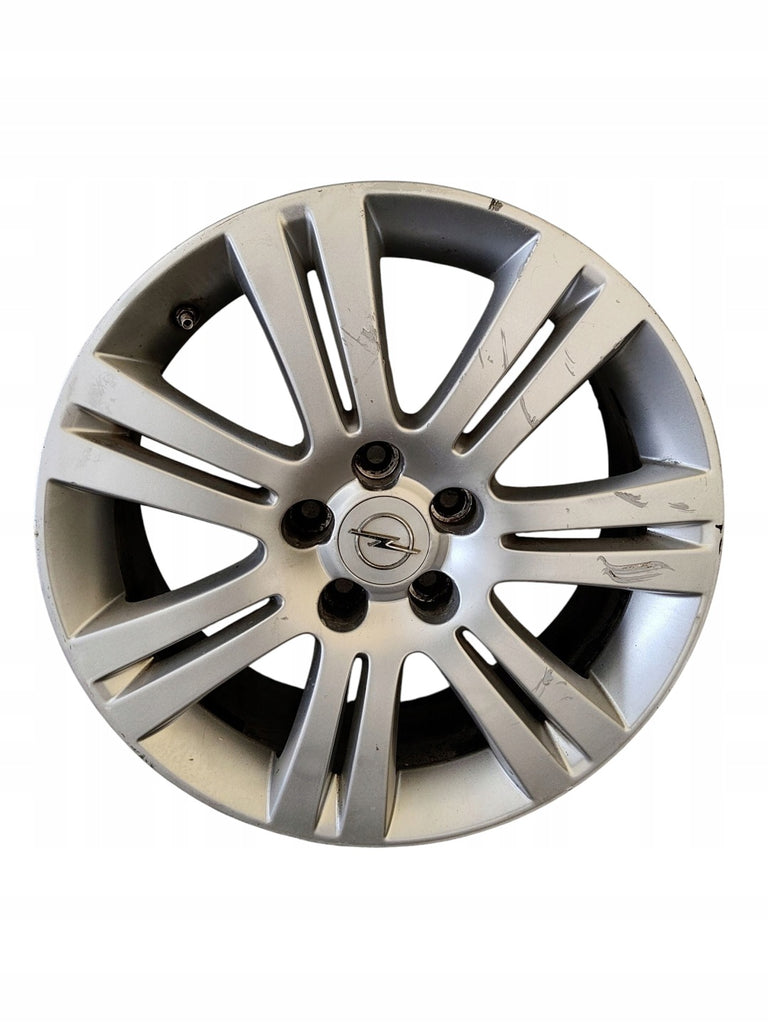 1x Alufelge 17 Zoll 7.0" 5x110 Glanz Silber Opel Astra H Zafira B Vectra C FEL9306318005al