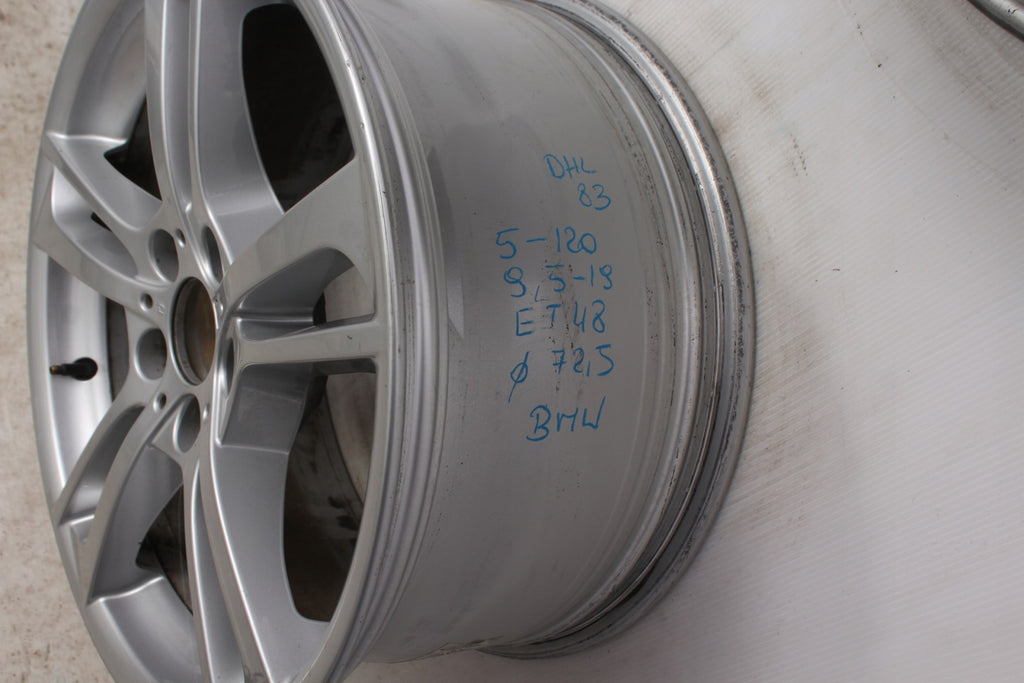 1x Alufelge 19 Zoll 9.5" 5x120 48ET Glanz Silber BMW F25 Rim Wheel FEL6954954739ll
