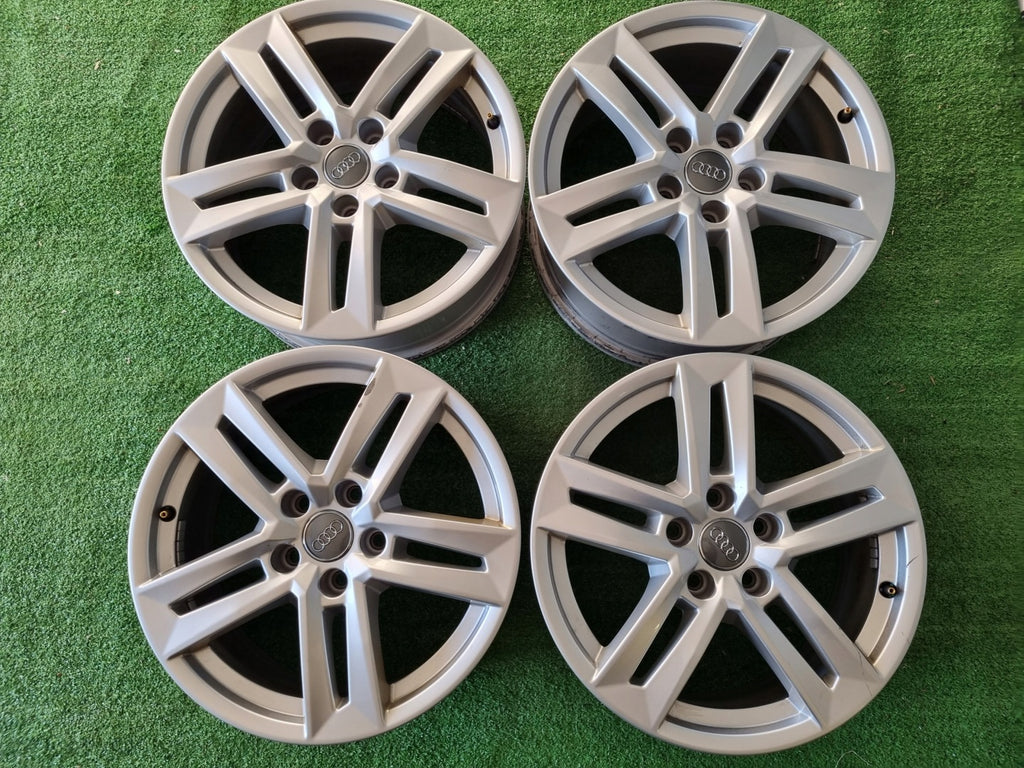4x Alufelge 17 Zoll 7.0" 5x112 42ET Glanz Silber 8W0601025P Audi A4 B8 Rim Wheel FEL7746988159sv