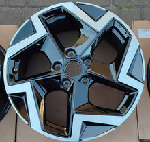 Load image into Gallery viewer, 1x Alufelge 17 Zoll 7.5" 5x112 51ET Glanz Schwarz 5H0601025AP VW Golf Viii FEL4744553312ue