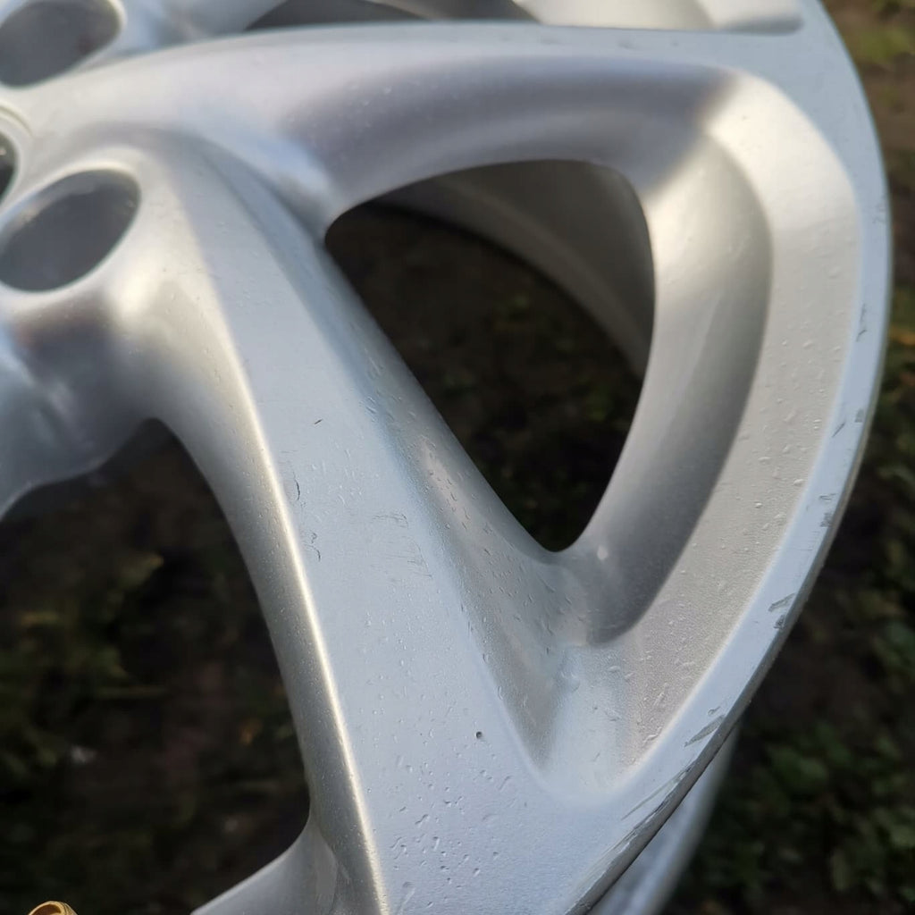 1x Alufelge 16 Zoll 6.5" 4x100 38ET Glanz Silber 39182180 Opel Corsa Rim Wheel FEL7992949660ut