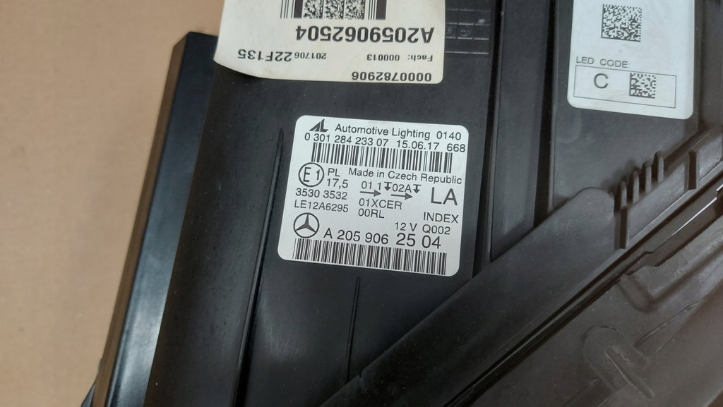 Frontscheinwerfer Mercedes-Benz W205 A2059062504 LED Links Headlight SCH5441858379ec