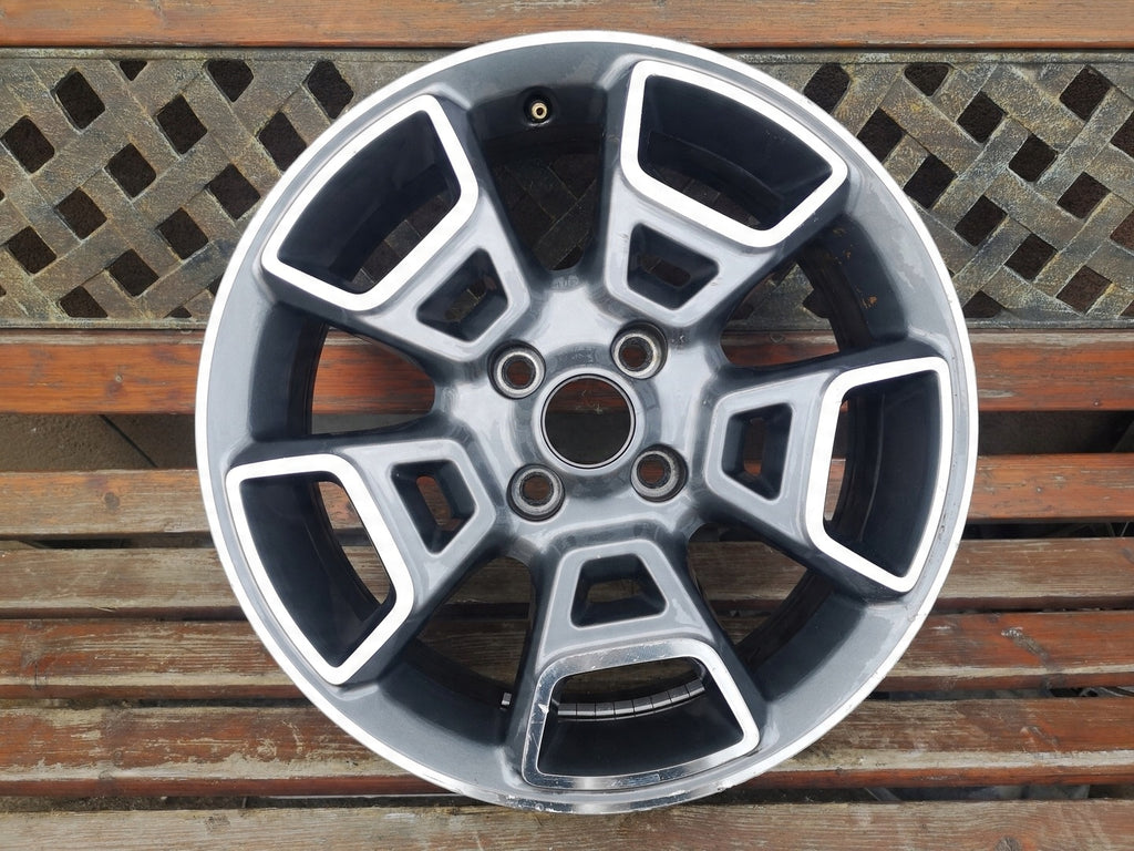 1x Alufelge 17 Zoll 6.0" 4x108 37,5ET Glanz Graphit DN1C-1007-AA Ford Fiesta Mg
