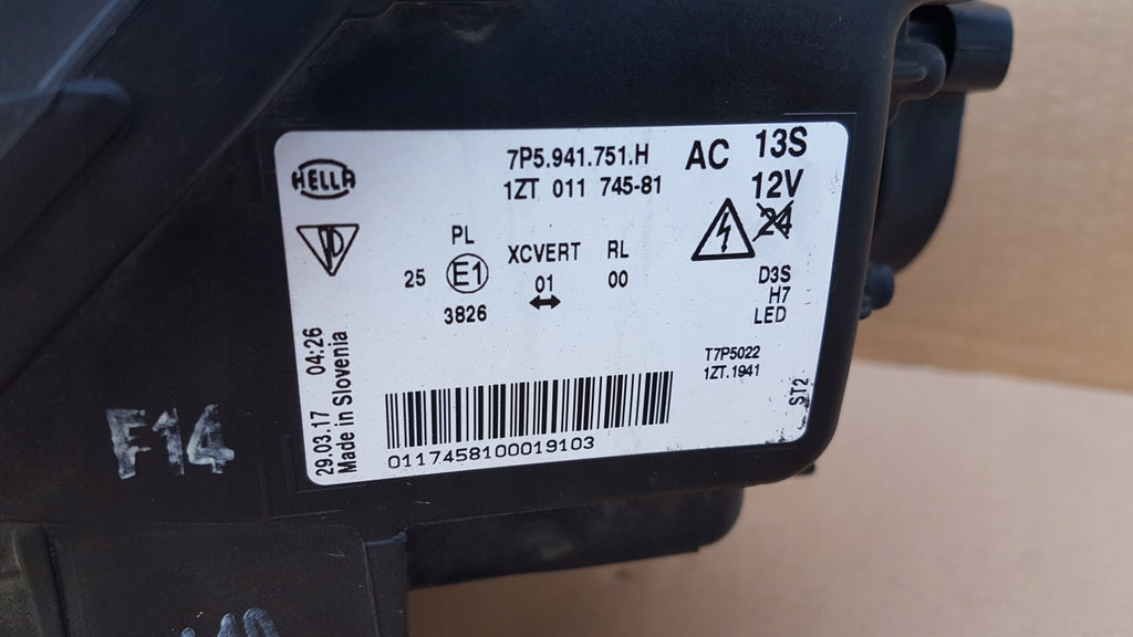 Frontscheinwerfer Porsche Cayenne 7P5941751H LED Links Scheinwerfer Headlight SCH1938554547yo