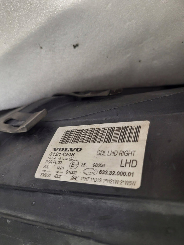 Frontscheinwerfer Volvo V70 S80 31214348 Xenon Rechts Scheinwerfer Headlight SCH2294089379rf