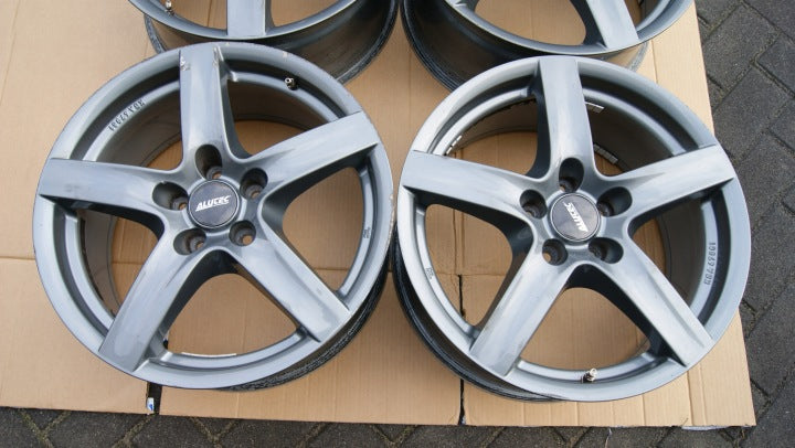 4x Alufelge 18 Zoll 8.0" 5x112 KBA47961 Audi Rim Wheel FEL9391431928ws
