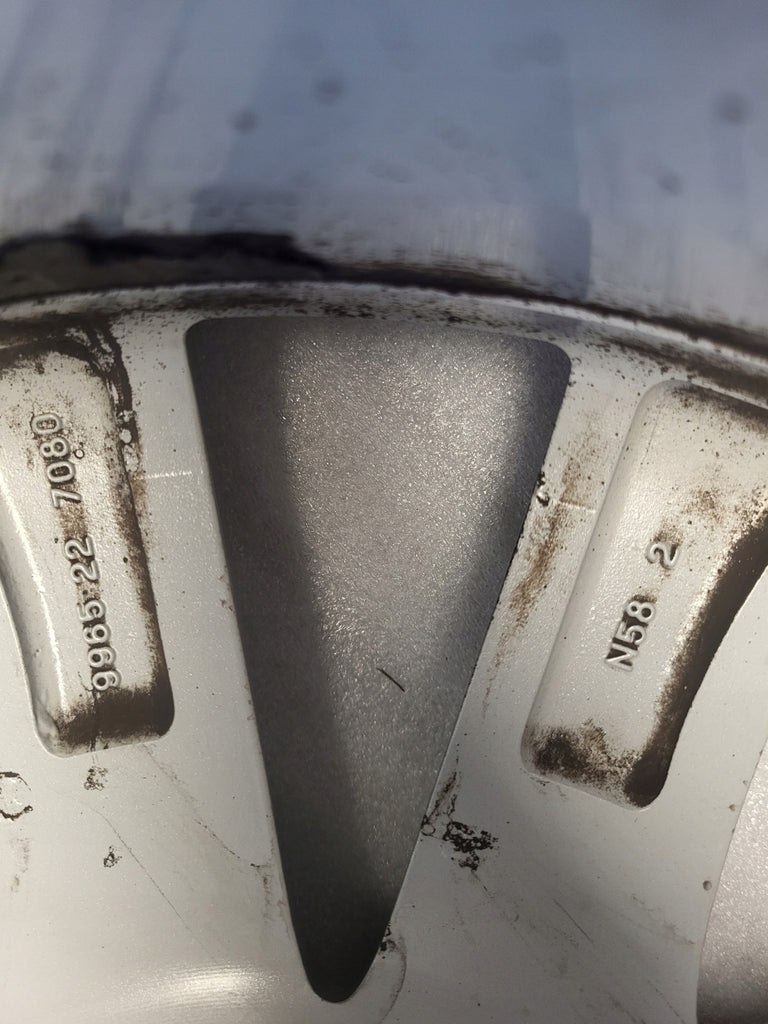 1x Alufelge 18 Zoll 7.0" 5x114.3 50ET Glanz Silber 9965227080 Mazda Cx3 Cx-3 FEL6946011182vy