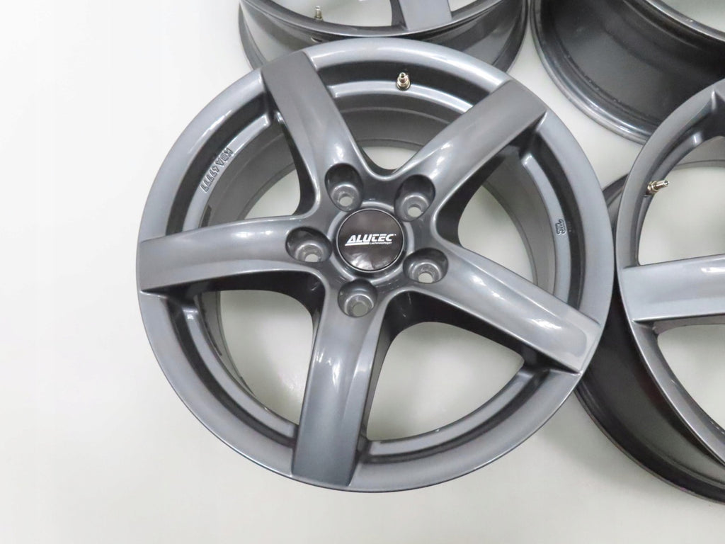 4x Alufelge 17 Zoll 7.5" 5x130 55ET Graphit KBA47777 Audi I Rim Wheel FEL9118833818nw