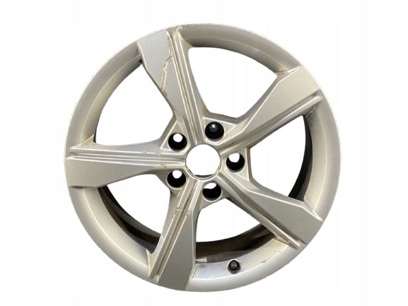 1x Alufelge 17 Zoll 7.5" 5x112 38ET Glanz Silber 8W0601025 Audi A4 B9 Rim Wheel