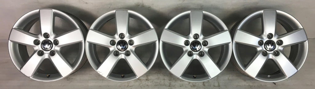 4x Alufelge 16 Zoll 6.5" 5x112 50ET VW Caddy V Passat Golf Tiguan Beetle Sharan FEL6915851013xh