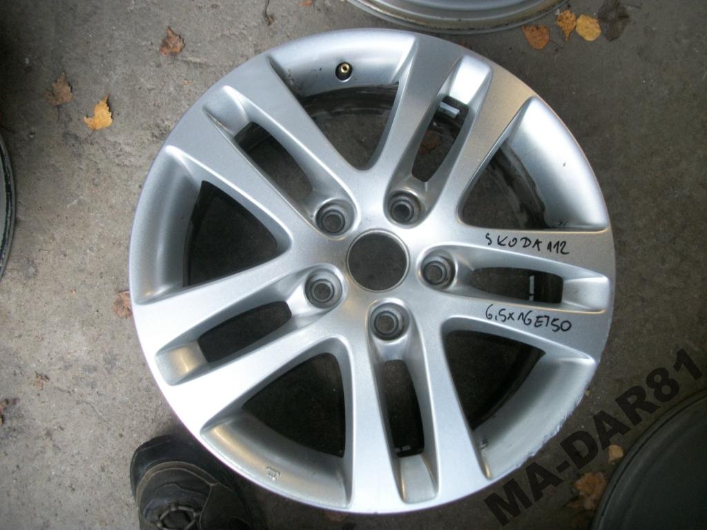1x Alufelge 16 Zoll 6.5" 5x112 50ET 1Z0601025AA Skoda Octavia I Rim Wheel FEL6459617018ys