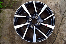 Load image into Gallery viewer, 1x Alufelge 17 Zoll 7.0&quot; 4x108 38ET Glanz Schwarz 9828018080 Peugeot Rim Wheel