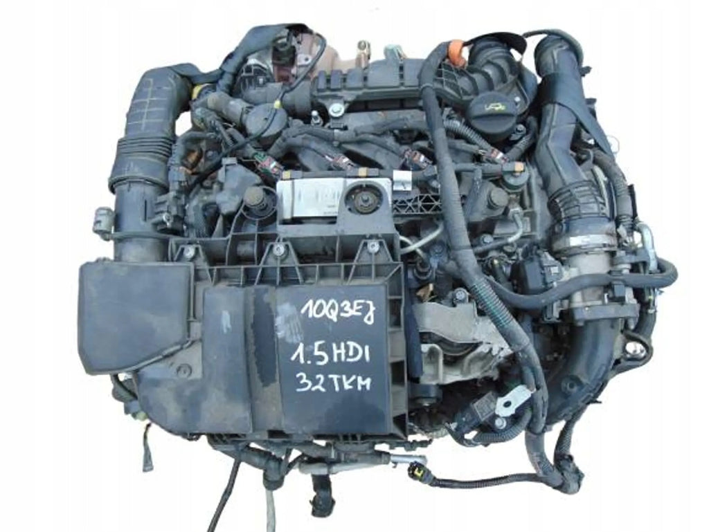 Motor Peugeot I 10Q3EJ 1.5 HDI 32TKm Diesel Engine Komplett