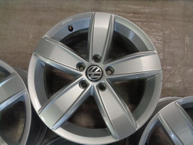 4x Alufelge 17 Zoll 6.5" 5x112 41ET Glanz Silber 3G0071497B VW Tiguan Rim Wheel FEL5981971129un