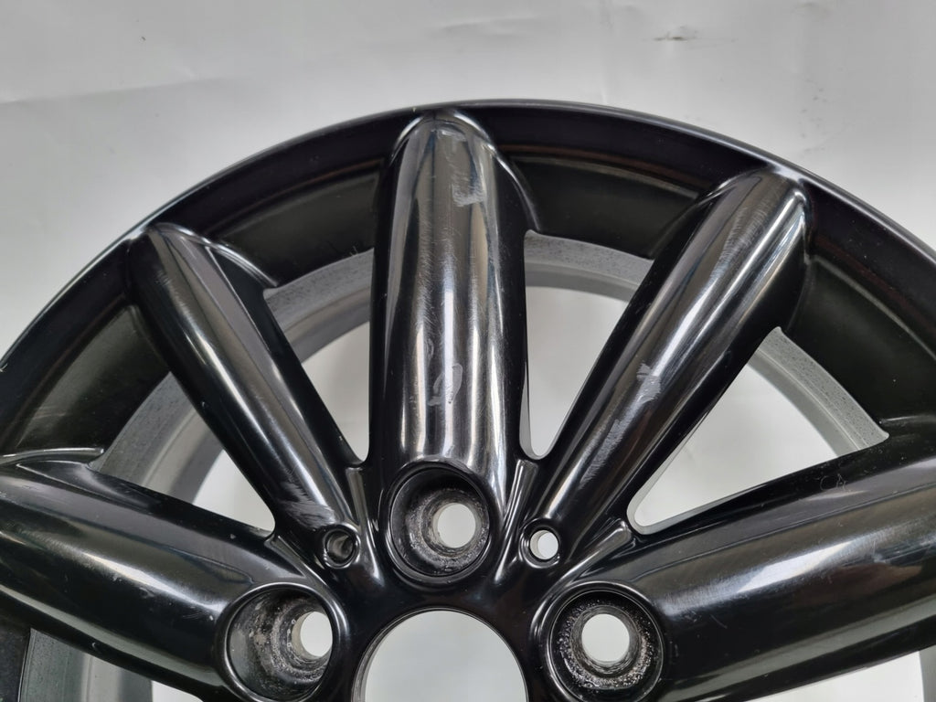 1x Alufelge 15 Zoll 5.5" 5x112 46ET Glanz Schwarz 6855117 BMW 1 Mini F56 F55 FEL5106823567ls