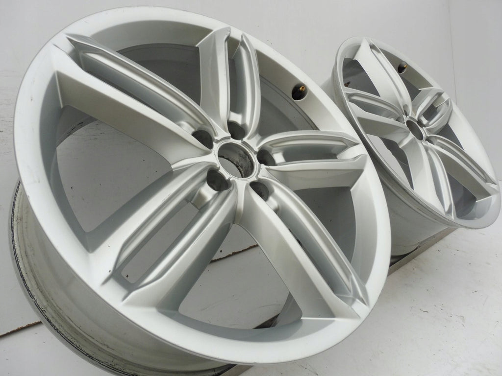 1x Alufelge 20 Zoll 8.5" 5x112 43ET Glanz Silber 4G9601025G Audi A6 Rim Wheel