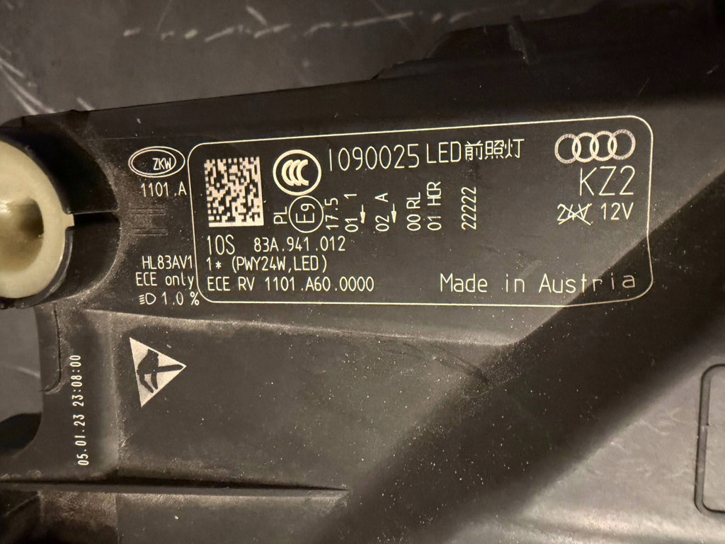 Frontscheinwerfer Audi Q3 83A941012 Rechts Scheinwerfer Headlight SCH1433286919kq